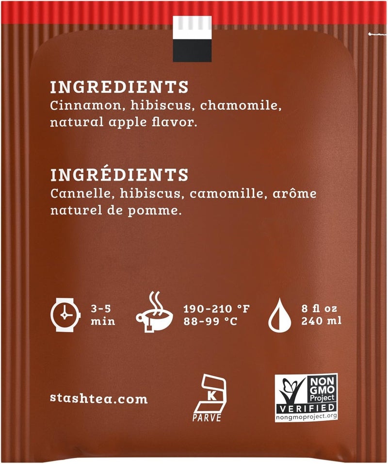 Stash Cinnamon Apple Chamomile Herbal Tea - Image 2